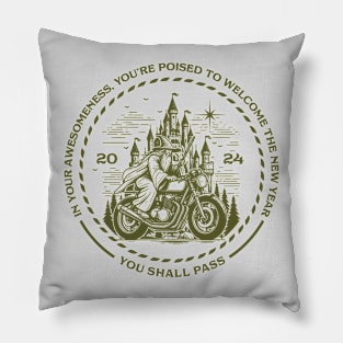 You shall pass! Pillow