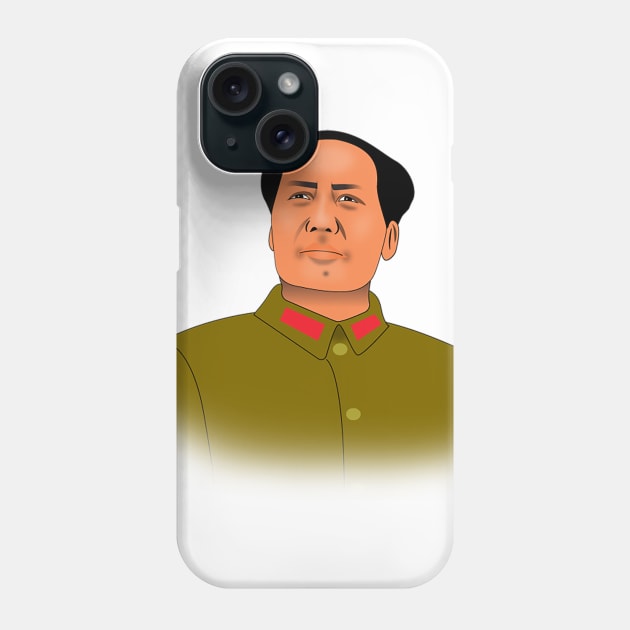 Mao Zedong Phone Case by Elcaiman7