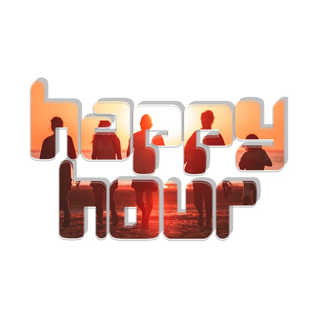 happy hour by afternoontees