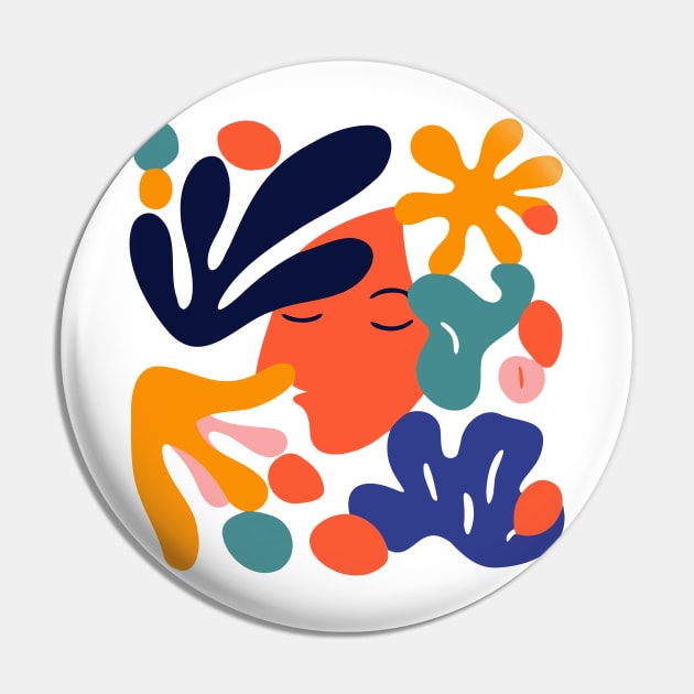 Matisse Style Pin by n23tees