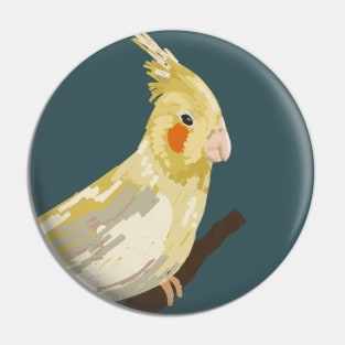 cockatiel illustration Pin