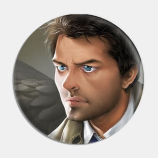 Castiel´s portrait Pin