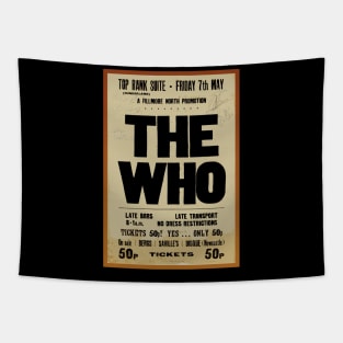 The Who Vintage Tapestry