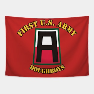 1st U.S. Army Doughboys Tapestry