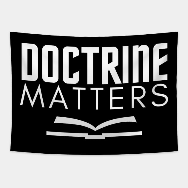 Doctrine Matters Christian Design Tapestry by SOCMinistries