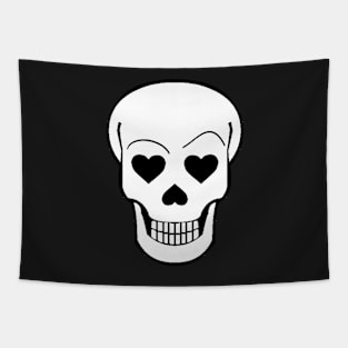 Lover Skull Tapestry