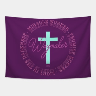 way maker I christian Tapestry