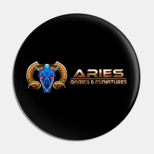 Aries Wide Logo Pin