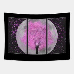 Moon Sakura Tapestry