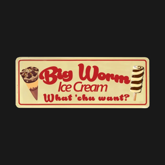 Big Worm Ice Cream by VanItty