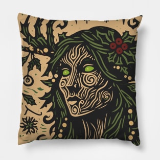 Christmas Spriggan Pillow