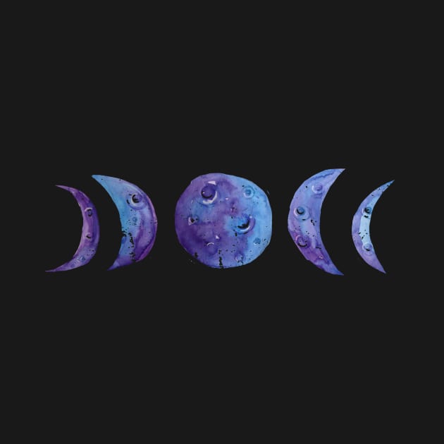 Moon Phases by bubbsnugg