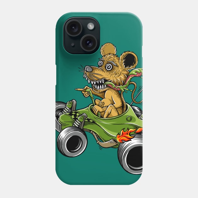 BUGGY MONSTER Phone Case by DMD Art Studio