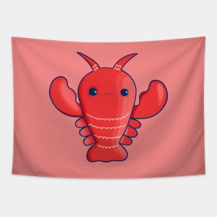 Cute lobster Tapestry
