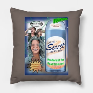 Pukey Products  50 "It's No Secret That You Stink" Pillow