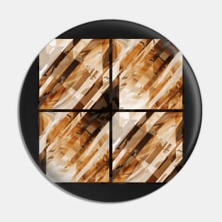 Brown diagonals Pin