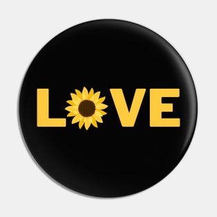 Sunflower Love Pin