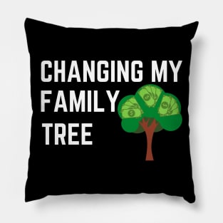 Changing My Family Tree Debt Free Living Pillow