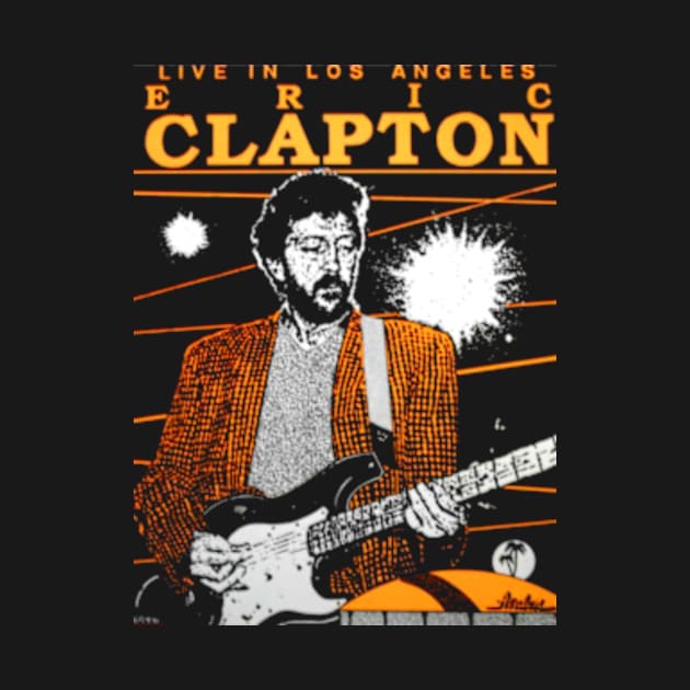 ERIC CLAPTON MERCH VTG by Jeffs Urbanart