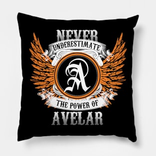 Avelar Name Shirt Never Underestimate The Power Of Avelar Pillow