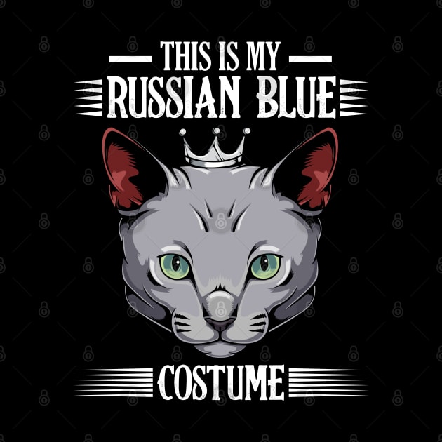 This Is My Russian Blue Costume - Funny Cat Lover by Lumio Gifts