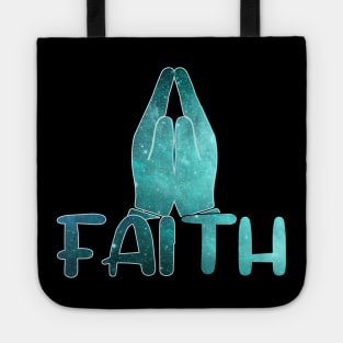 Faith hope love Tote