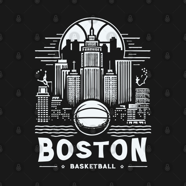 Boston Basketball Fan Art by Trendsdk