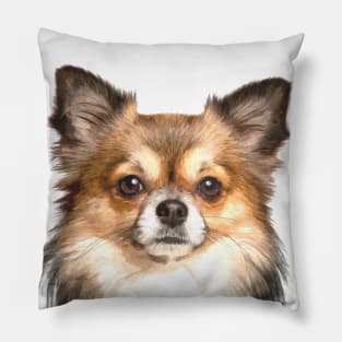 Chihuahua Portrait Pillow