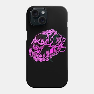 Pink Animal Skull Phone Case