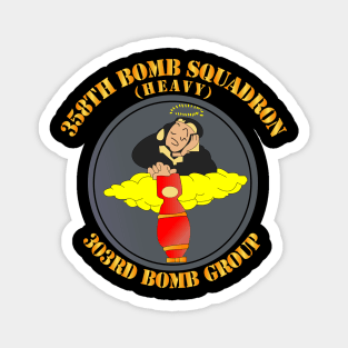 358th Bomb Squadron - 303rd Bomb Group - WWII Magnet