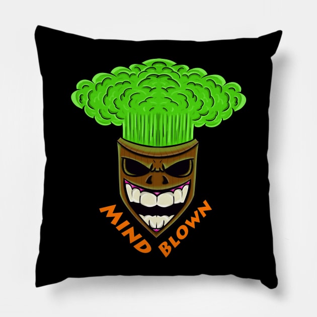 Mind Blown Pillow by corky225