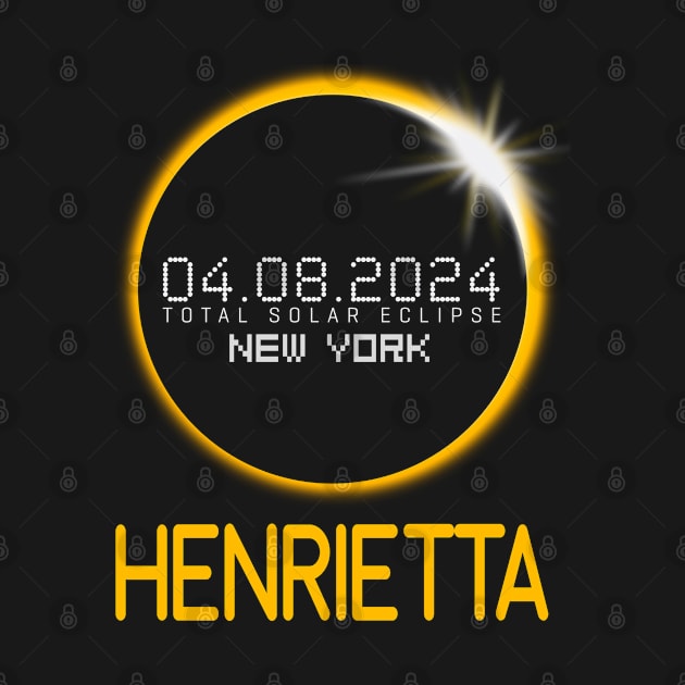 HENRIETTA New York Total Solar Eclipse April 8 2024 New York by TeeaxArt