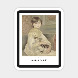 Julie Manet by Renoir - Poster Magnet