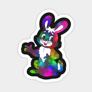 happy rabbit Magnet