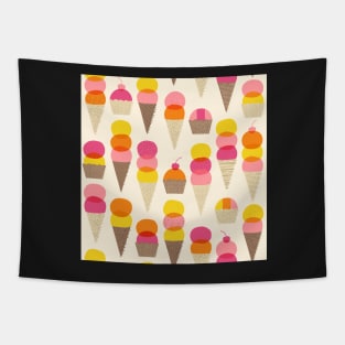 Ice Cream on a Summer Day Tapestry