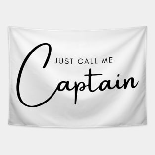 Just Call Me Captain Tapestry