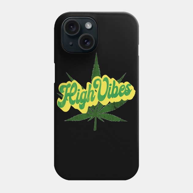 High Vibes (grunge) Phone Case by Debrawib