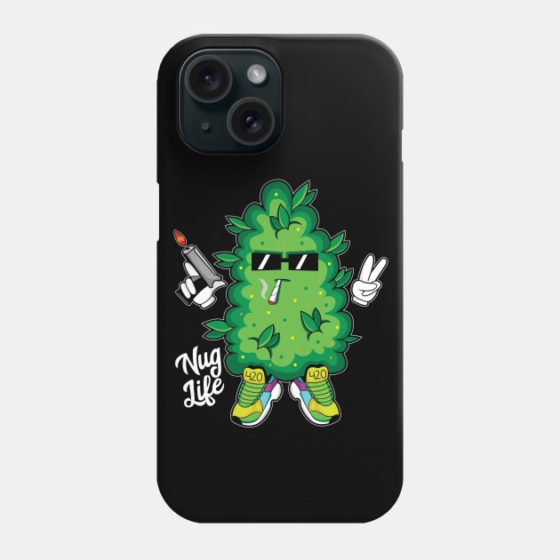 Nug Life Phone Case by MightyShroom