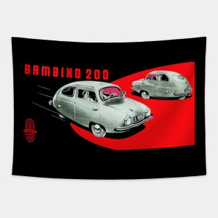 BAMBINO 200 MICROCAR - advert Tapestry