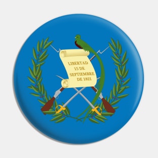 Guatemala Coat of Arms Pin