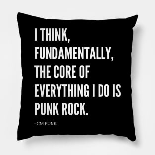 Punker's PHILosophy! Pillow