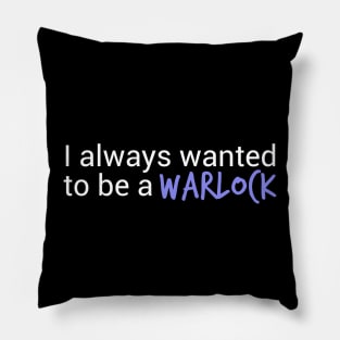 Character class: Warlock Pillow