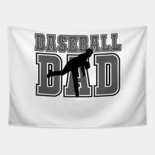 Baseball Dad - Baseball Pitcher Tapestry