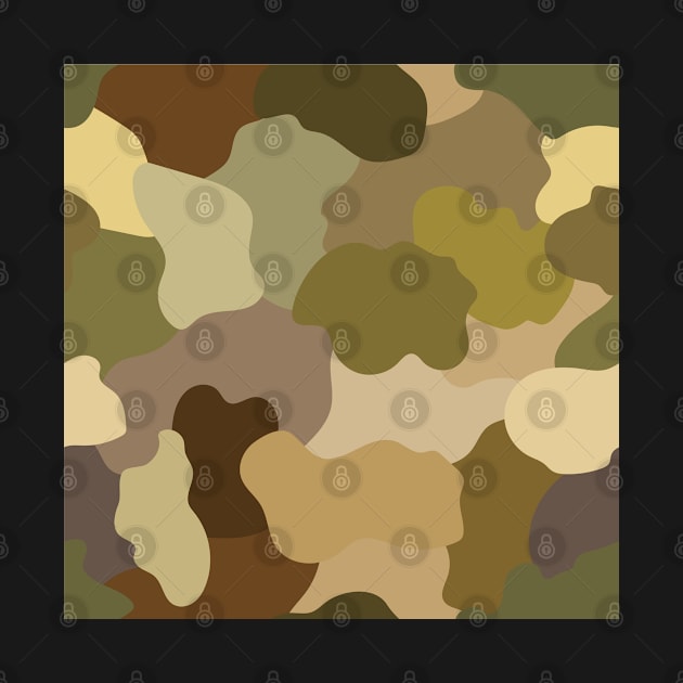 Abstract military or hunting camouflage background by IrinaGuArt