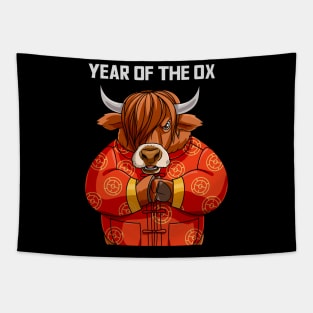 Year Of The Ox Chinese Lunar New Years Tapestry
