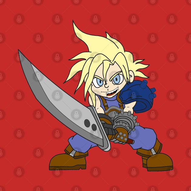 Cloud Strife by knightwatchpublishing