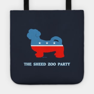 The Sheed Zoo Party aka the Shih Tzu Party Tote