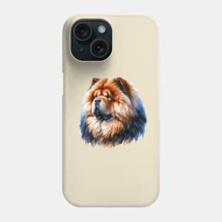 Chow Chow Watercolor - Beautiful Dog Phone Case