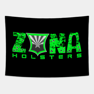 Zombie green Zona Tapestry