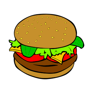 Yummy Hamburger T-Shirt